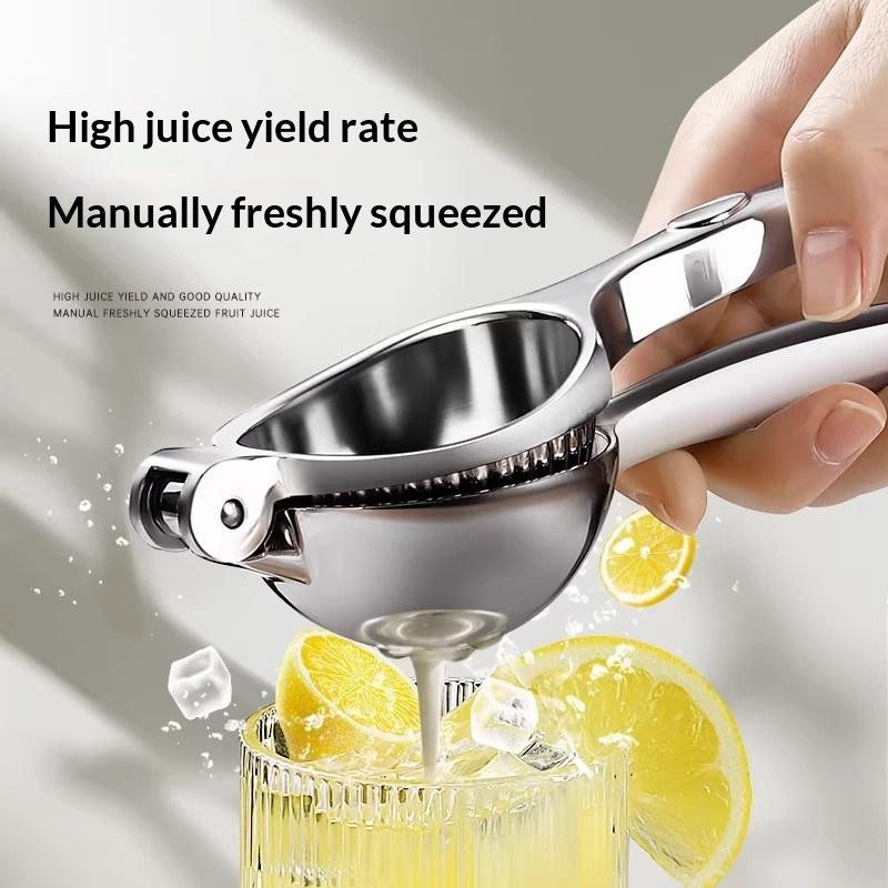 Citrus Juicer Bar - 手動柑橘類ジューサー 1個入り 高耐久ステンレス製 ハンドレモン絞り器 家庭用 キッチン