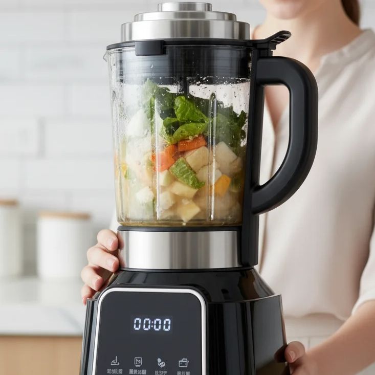 Citrus Juicer Bar - コンパクトな全自動家庭用豆乳メーカー・ジューサー、調理不要、健康飲料を作るための調理機