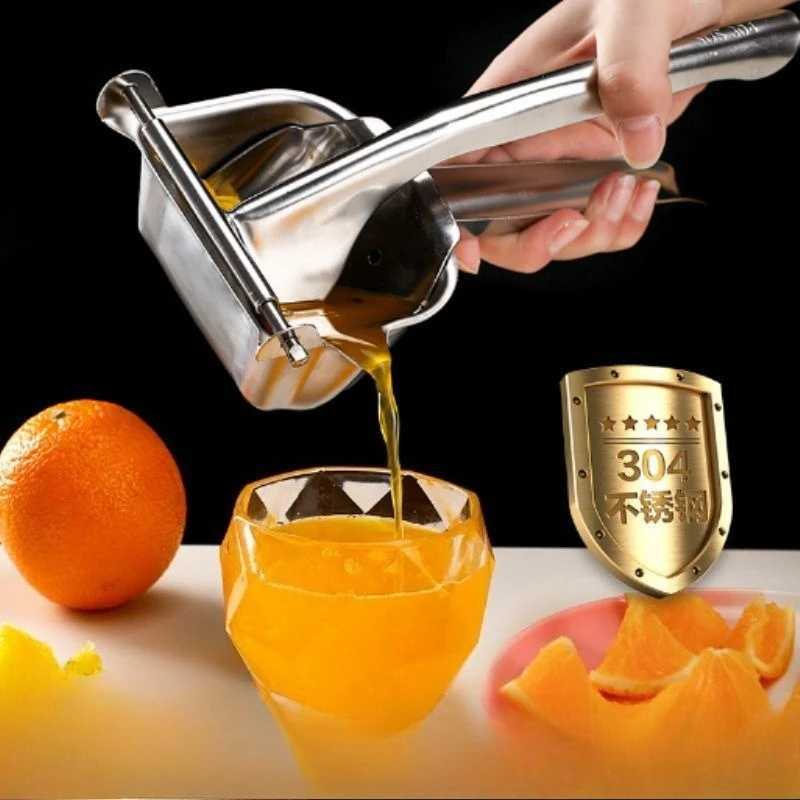 Citrus Juicer Bar - 手動ジューサー、取り外し可能な設計、頑丈なフルーツジュース絞り器、簡単プレス柑橘類抽出器、家庭用