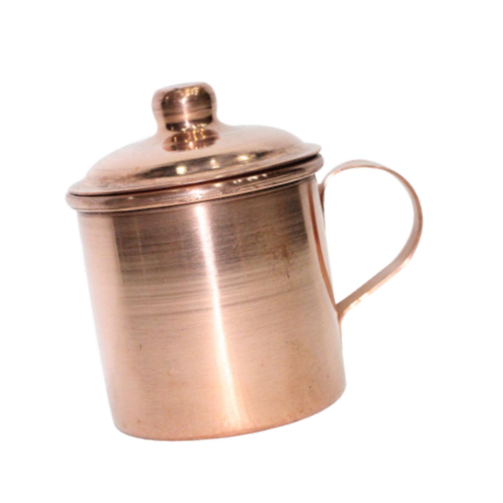 手作り銅製ティーカップ、飲料用カップ、実用的な銅製ハンドル付 - Mule Copper Mug のレビューと価格