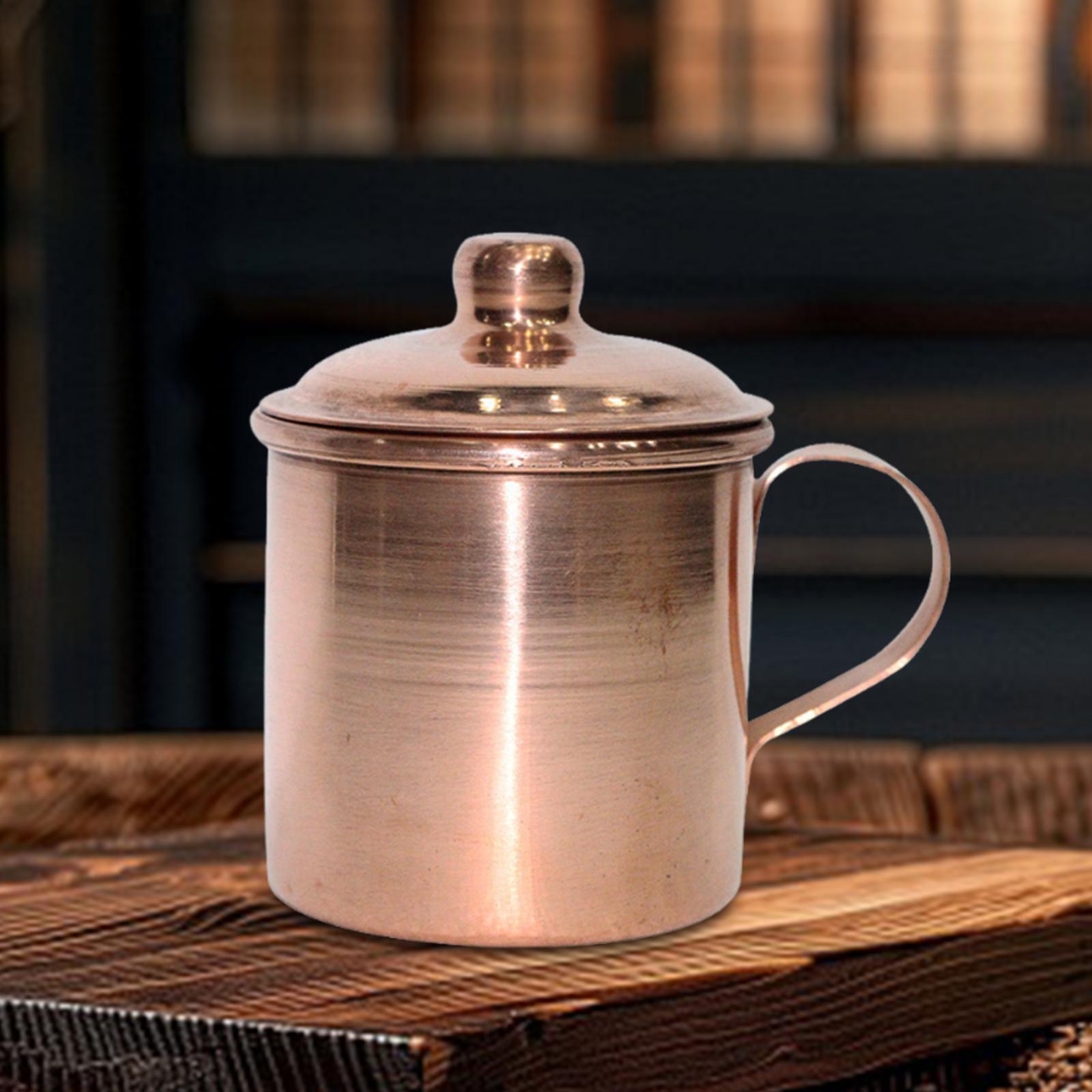 手作り銅製ティーカップ、飲料用カップ、実用的な銅製ハンドル付 - Mule Copper Mug のレビューと価格