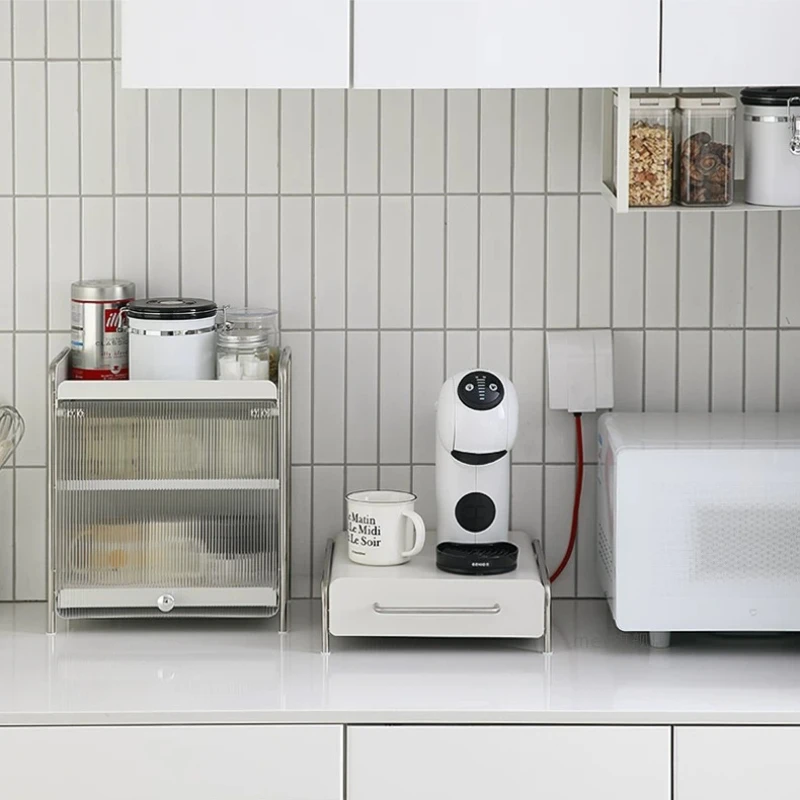 コーヒーカプセルホルダー、INSスタイルのキッチンカウンター - Home Bar And Counter のレビューと価格
