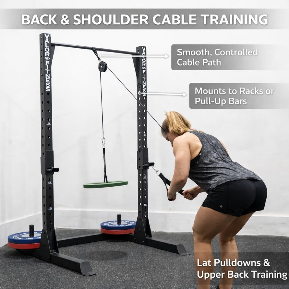 ポータブルラットプルダウンマシン（オプションでトライセップロ - Home Bar And Gym のレビューと価格