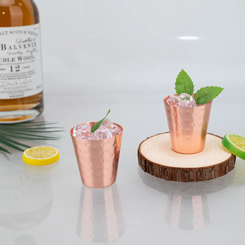 6cs 8個入り 新品 100%銅製カップ 純銅 モスクワミ - Mule Copper Mug のレビューと価格