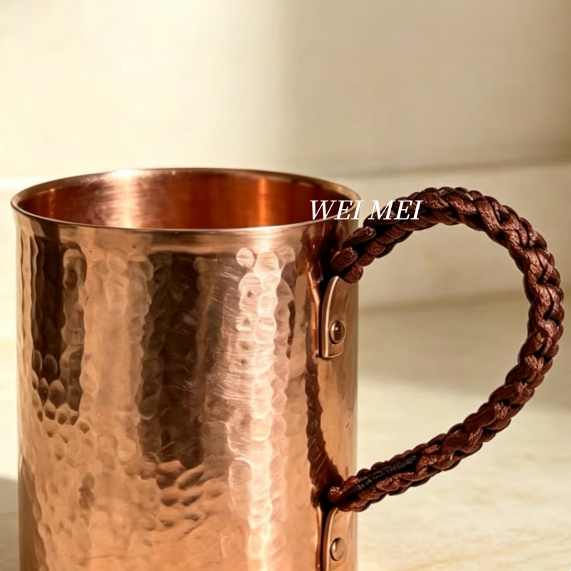 ヴィンテージ銅製コーヒーカップ、ウォーターマル 350ml  - Mule Copper Mug のレビューと価格
