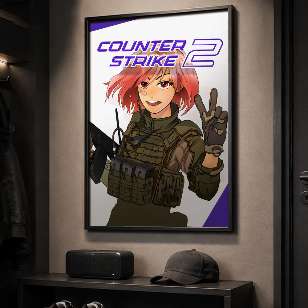 CS-カウンターストライク2 ゲームポスター HD ホームウ - Home Bar And Counter のレビューと価格