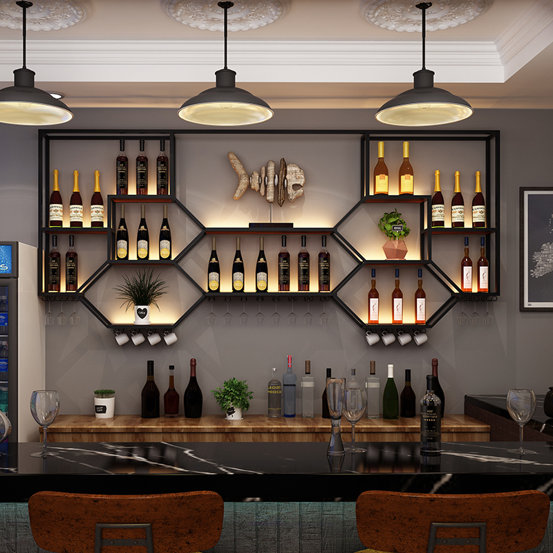 メタルシェルフ ワインキャビネット リビングルーム収納 キッ - Home Bar And Cabinet のレビューと価格