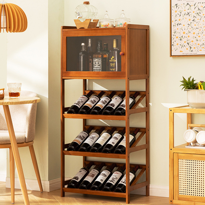 ワイン棚 棚 家庭用小型ワインキャビネット ワイン格子 バー - Home Bar And Cabinet のレビューと価格
