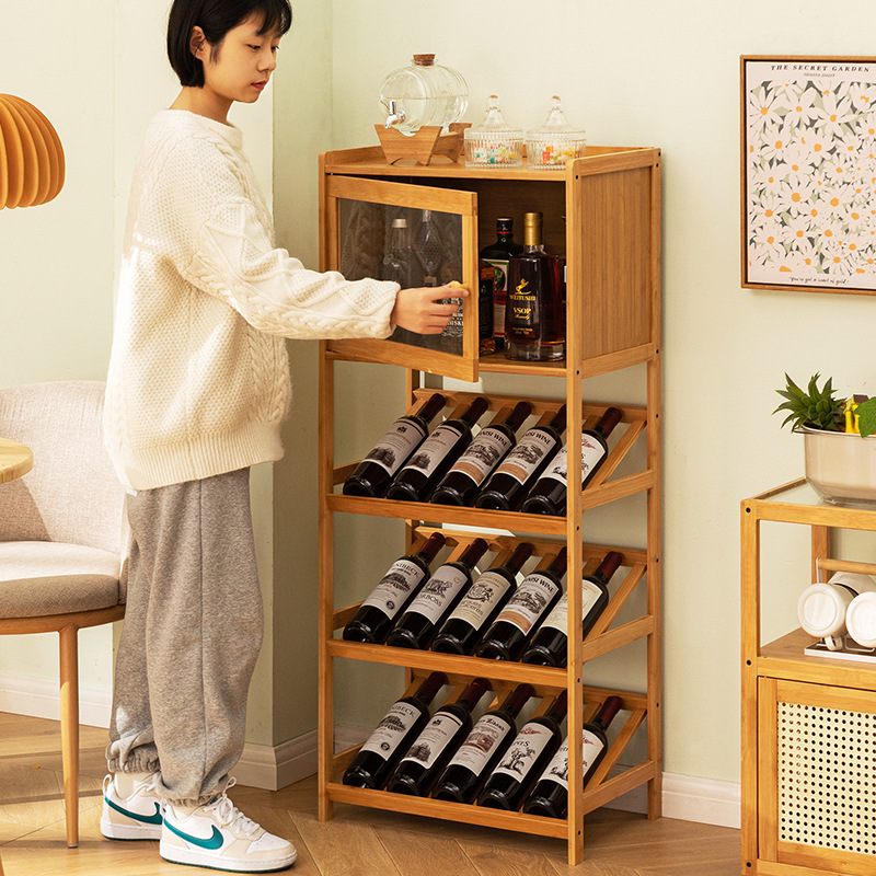 ワイン棚 棚 家庭用小型ワインキャビネット ワイン格子 バー - Home Bar And Cabinet のレビューと価格